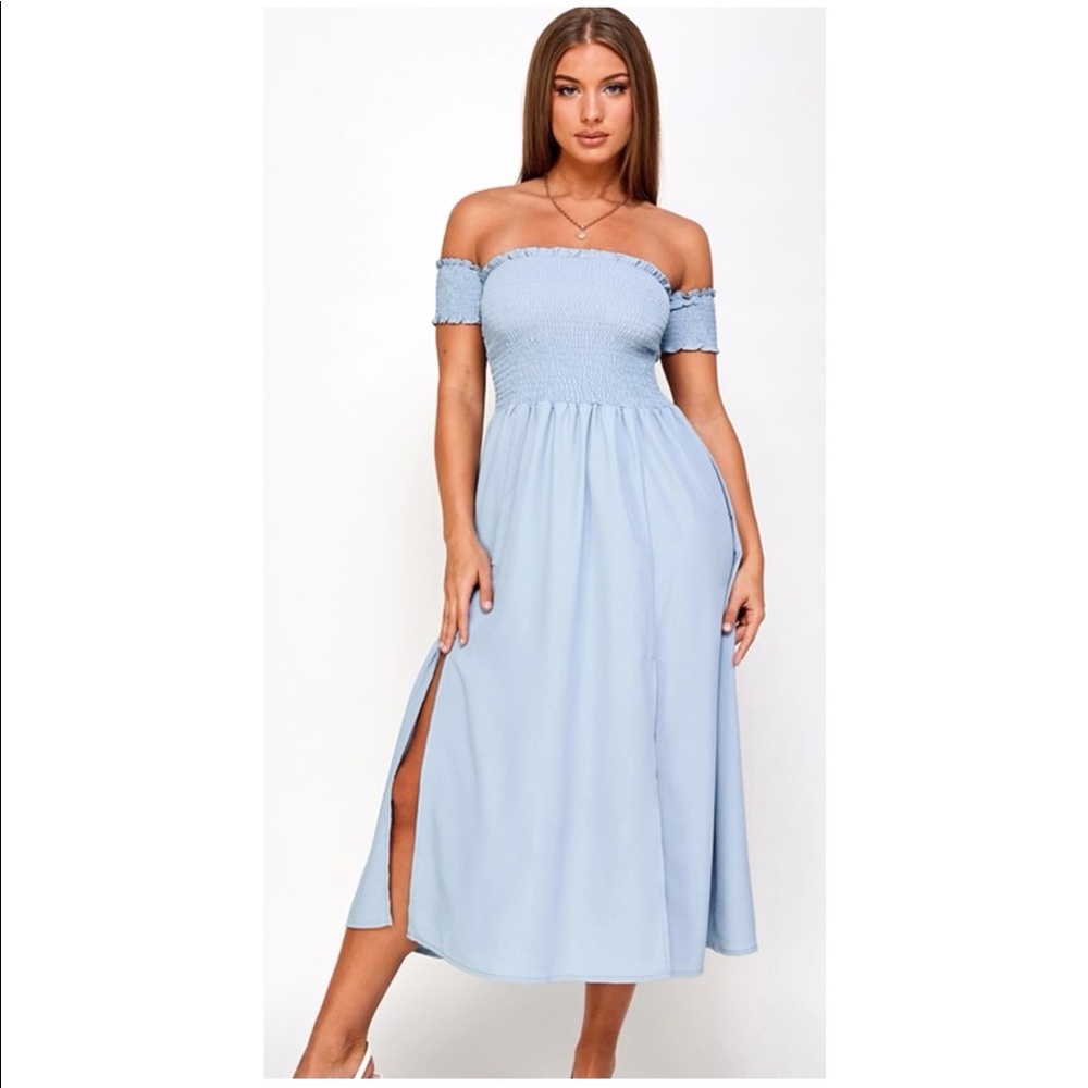 Baby Blue Tube Dress NEW